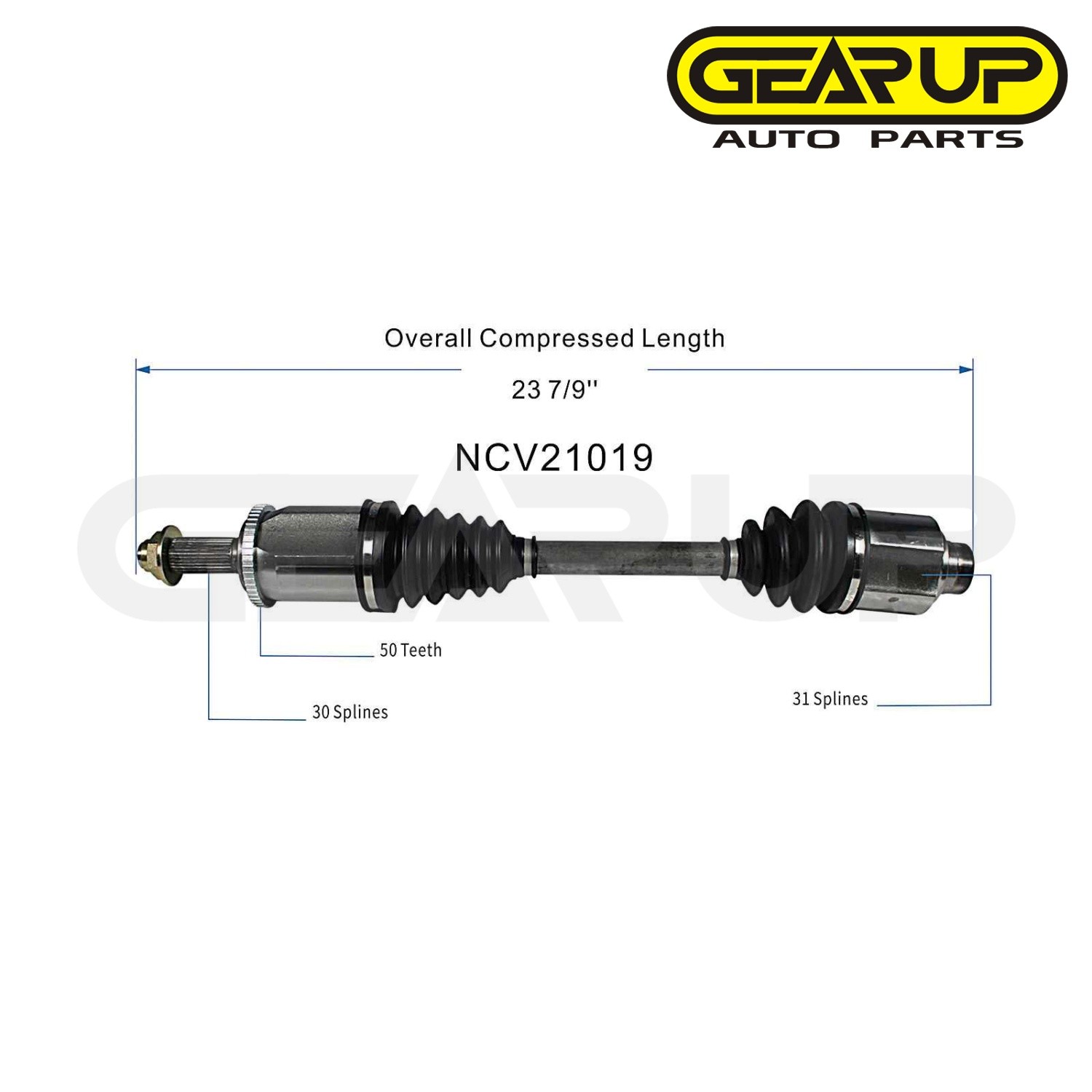 Rear Right CV Axle Shaft for Acura NSX 3.2L V6 Manual Trans 1991-2005