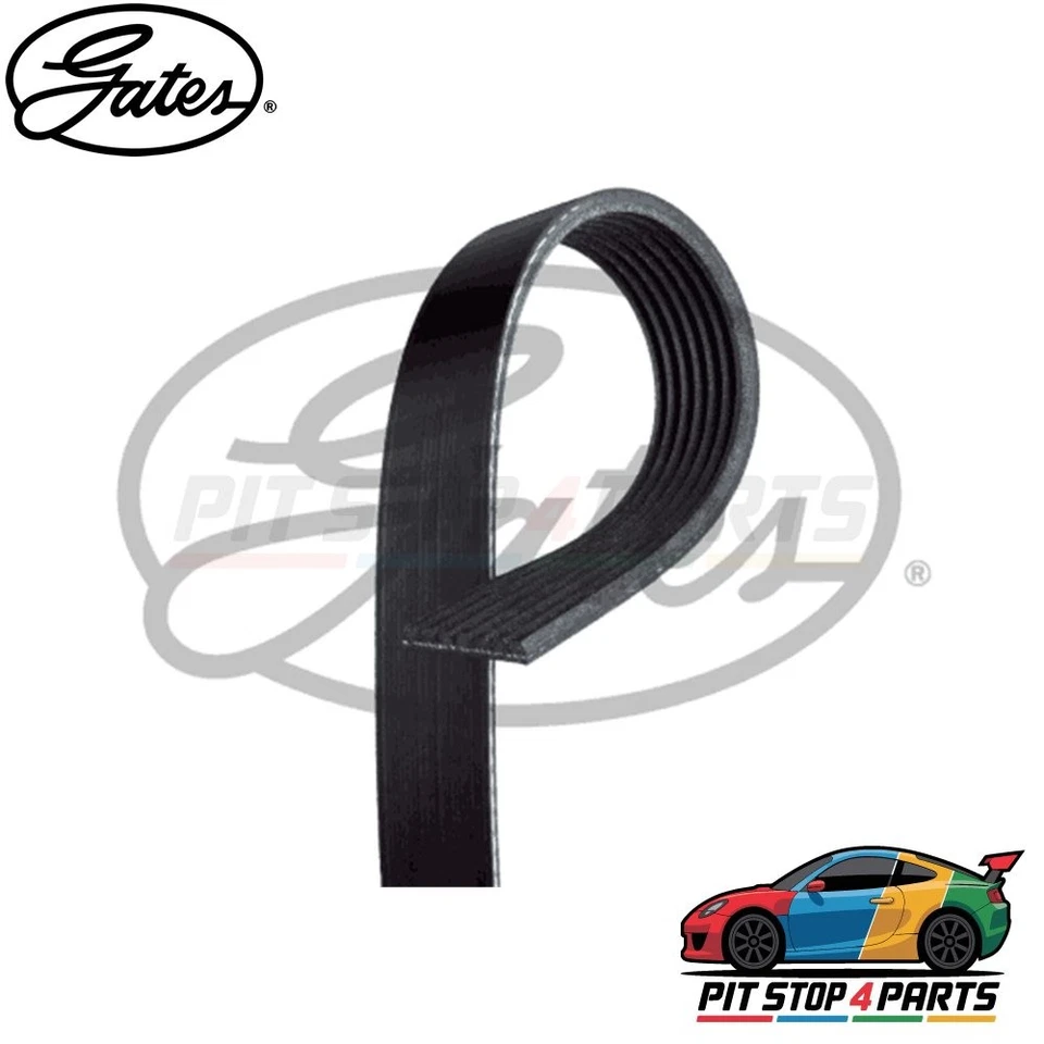 Gates 7PK1973 V-Ribbed Belts EPDM Black 1973 mm Fits Alfa Romeo 166 1998-2000 - Image 2 of 4