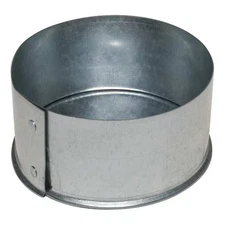 Greenseam Grecp10ga24 10" End Cap Round Duct Fitting, 24 Ga.