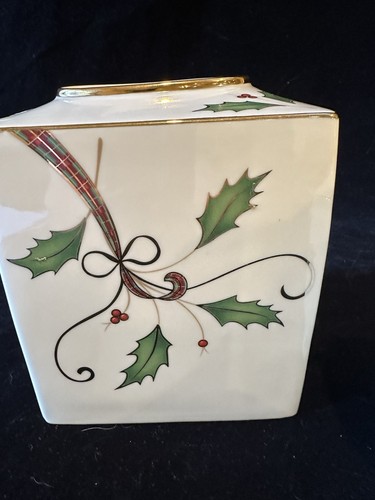 Lenox Dimension Collection Holiday Nouveau Seifen-/Lotionspender Pumpe Goldrand - Bild 3 von 9