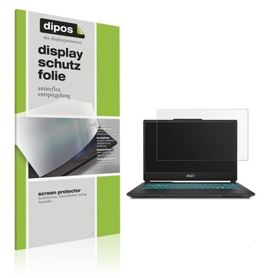 2x Schutzfolie matt für MSI Cyborg 15 Gaming Laptop Displayschutzfolie Folie