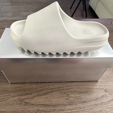 YEEZY YS-01 Cream Slide Sandals Men's US 6 EVA Foam Slip-On Logo