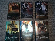 The Mortal Instruments Series by Cassandra Clare, 6 Hardcover Books