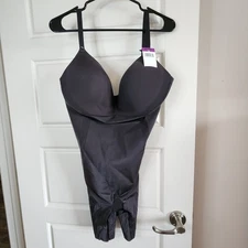 Maidenform All-in-One Body Shaper with Built in Bra Women's XXL 0122MB 2XL Black