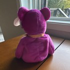 Ty Beanie Babies Millennium Bear Purple Plush Vintage 1999 Age 3+ 4-7 — photo 6