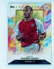 Thierry Henry Legcay Topps Inception UEFA CC 2023-24 Arsenal FC France #29