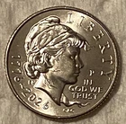 1776 ~ 2026-P SemiQ Emerging Liberty Dime - BU from OBW  NO RESERVE!!