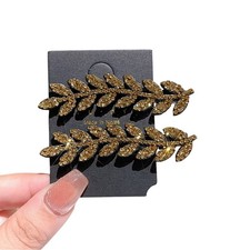 Strass Seitenspange Haarspange Frontspange für Haarstyling unterwegs