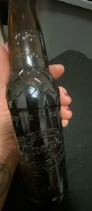 Barqs Root Beer Glass Bottle Vintage 1977, 10 fl oz