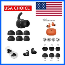 Silicone Ear Tips for Beats Powerbeats Fit 2025 Eartips, Replacement Earbuds ...