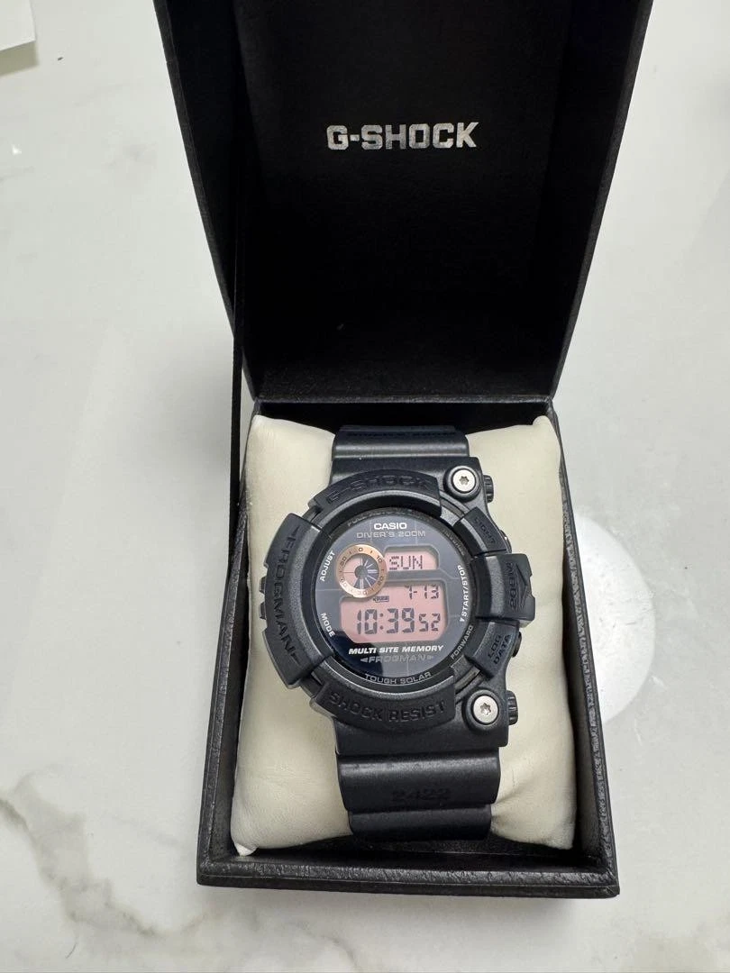 G-SHOCK FROGMAN GW-200MS-1JF Digital Watch Box Manual Mint w