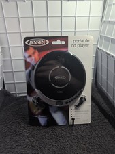 Jensen CD-60C 5.7" Portable CD Player With Bass Boost Multi Function LCD Display
