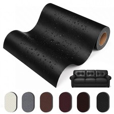 Self Adhesive Leather, 17 x 79 Inch Leather Repair Kits for Couch Furniture