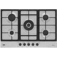 Beko CIHYG32SXE 75cm Gas Hob In Stainless Steel With Cast Iron + 2 Year Warranty