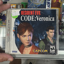 Capcom Resident Evil Code: Veronica - Sega Dreamcast w/ Manual M Survival Horror