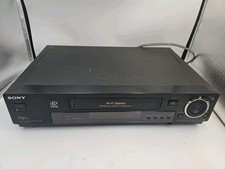Sony SLV-M11HF VHS VCR Tested  Works NO REMOTE Vintage Video Cassette Player
