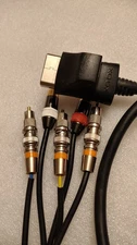 OEM Microsoft Xbox HD AV Pack Cable – 2nd Generation – Custom BNC Mod + RCA