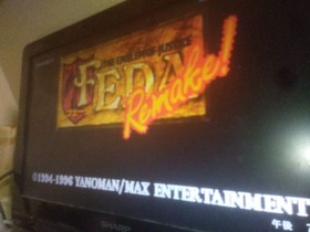 【FINAL SALE】FEDA Remake Emblem of Justice Sega Saturn SS Japan Import Tested