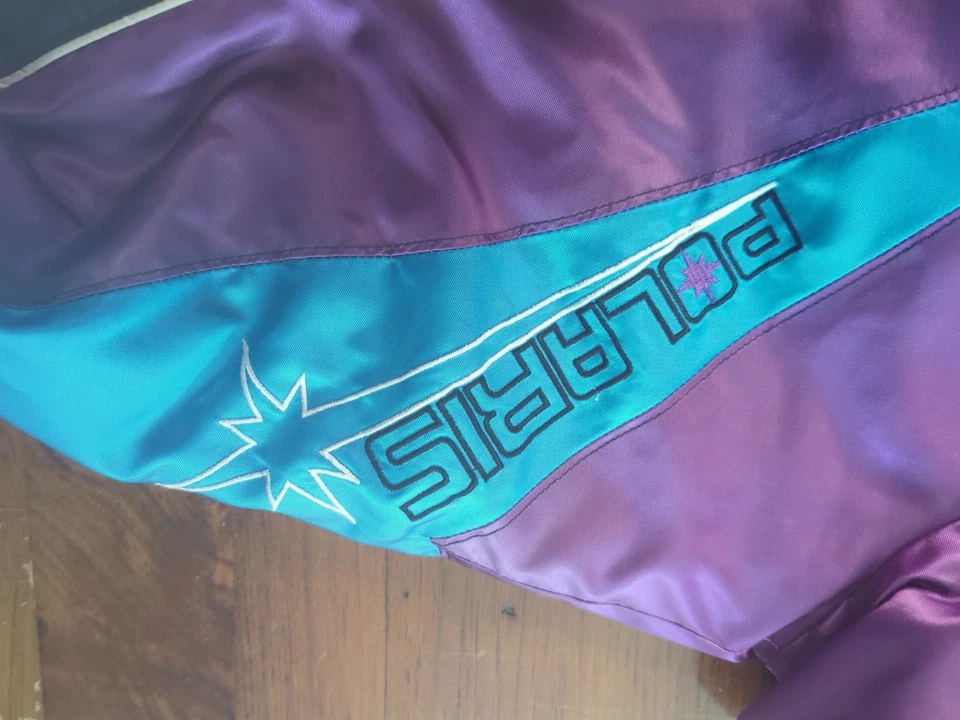 Chaqueta Abrigo Invierno Nailon Polaris Para Mujer Mediana Hecha en EE. UU. De Colección  Foto 3 de 4