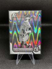 2022 Bowman Draft - Chrome Trystan Vrieling #BDC-43 Black & White RayWave
