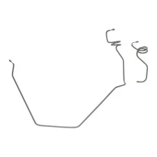 1970 Nova POWER DISC Right Left Front Brake Lines Set Tubes valve hoses OEM