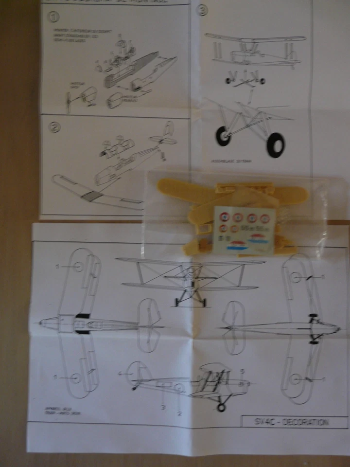 Maquette Avion 1/72 PJ Production Ref 721002 Stampe et Vertongen SV.4c - Photo 2/2
