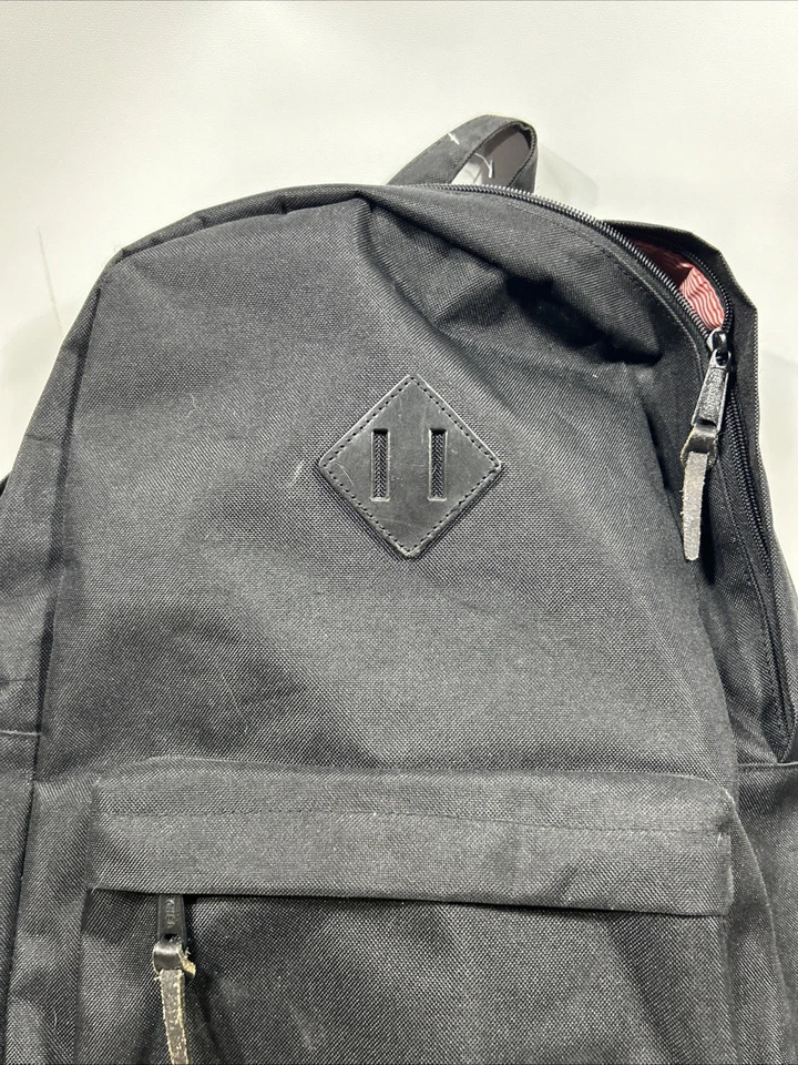 Herschel Supply Co. 经典黑色背包书包黑色漆皮底部 — 第 3/4 张图片