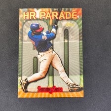 1999 Topps - HR Parade Sammy Sosa #461 Home Run #60