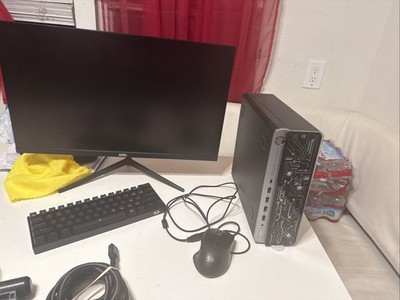 HP G3 Gaming Bundle  i7, GT 1030, 16GB, SSD+HDD 24  Monitor & RGB Keyboard/Mouse