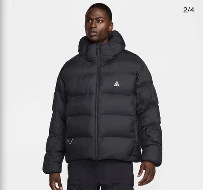 Men's Medium Nike ACG Lunar Lake Therma-FIT ADV Puffer Jacket Black FV8909-010