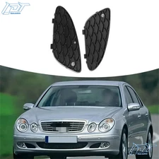 For 2003-2006 Mercedes Benz E320 E500 E350 Front Bumper Fog Light Cover Trims