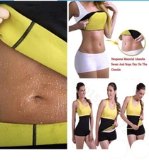Fajas Sauna Sweat Neopreno Reductoras Abdomen Quemadoras De Grasa Body Shapewear