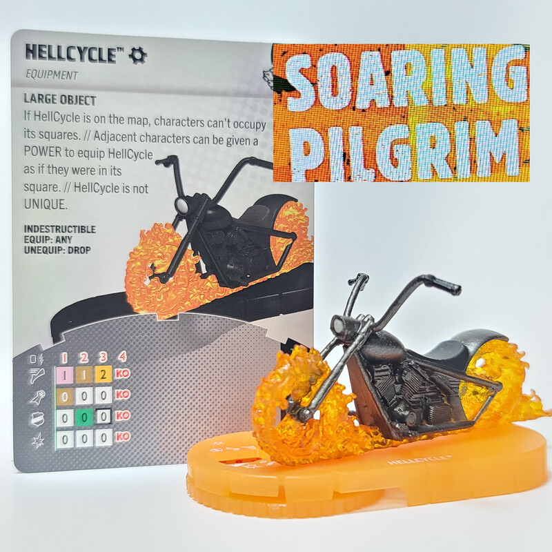 Heroclix HELLCYCLE - 023 - UNCOMMON Wheels of Vengeance | eBay