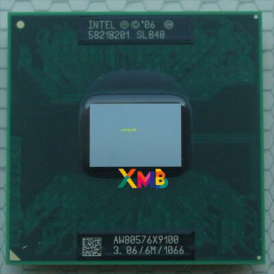 Intel Core 2 Extreme X9100 3.06 GHz SLB48 Dual-Core 1066Mhz Laptop CPU Proessors