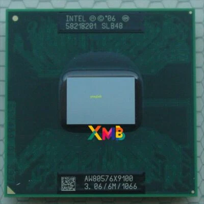 Intel Core 2 Extreme X9100 3.06 GHz SLB48 Dual-Core 1066Mhz Laptop CPU Proessors - Bild 1 von 2