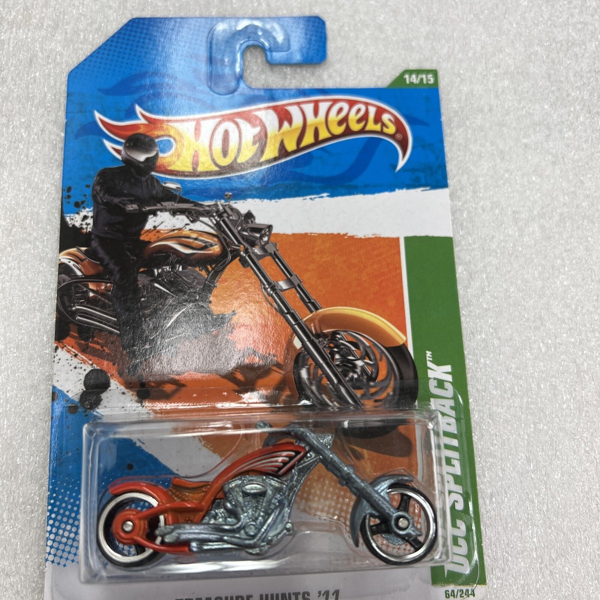 2011-064, HOT WHEELS, Treasure Hunt, OCC Splittback New On Card