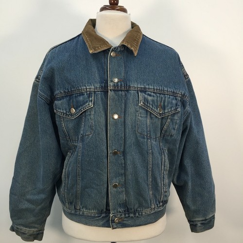 VTG Wrangler Hero Blue Indigo Corduroy 
