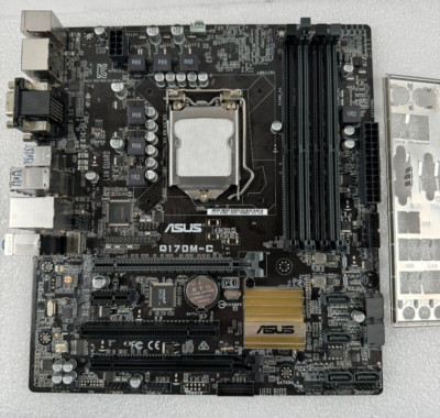ASUS Q170M-C Per Intel Scheda Madre ASUS Q170M-C Usata - Socket LGA1151, DDR4, MicroATX, Testata E Funzionante Gigabyte Notebook - Foto 12