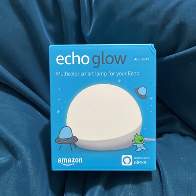 Amazon Glow Echo Multi-color Smart Lamp - White