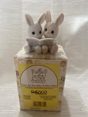 1997 Precious Moments There Are Two Sides to Every Story Figurine