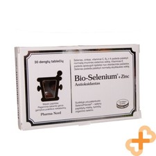 Pharma Nord Bio-Sélénium + Zinc 30 Comprimés Système Immunitaire Thyroïde