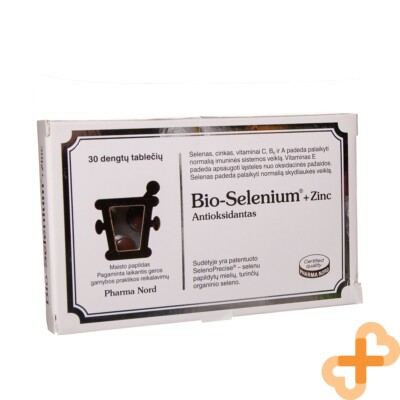 PHARMA NORD Bio Selen + Zink 30 Tabletten Immunsystem Schilddrüse Supplement