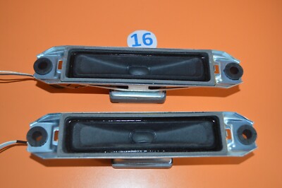1-826-063-21 8Ω 10W Speakers Pair For Sony TV KLV-S26A10E