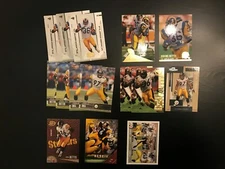 Jerome Bettis 14 Card Lot Mixed Brands St. Louis Rams + Bonus Porter Card 