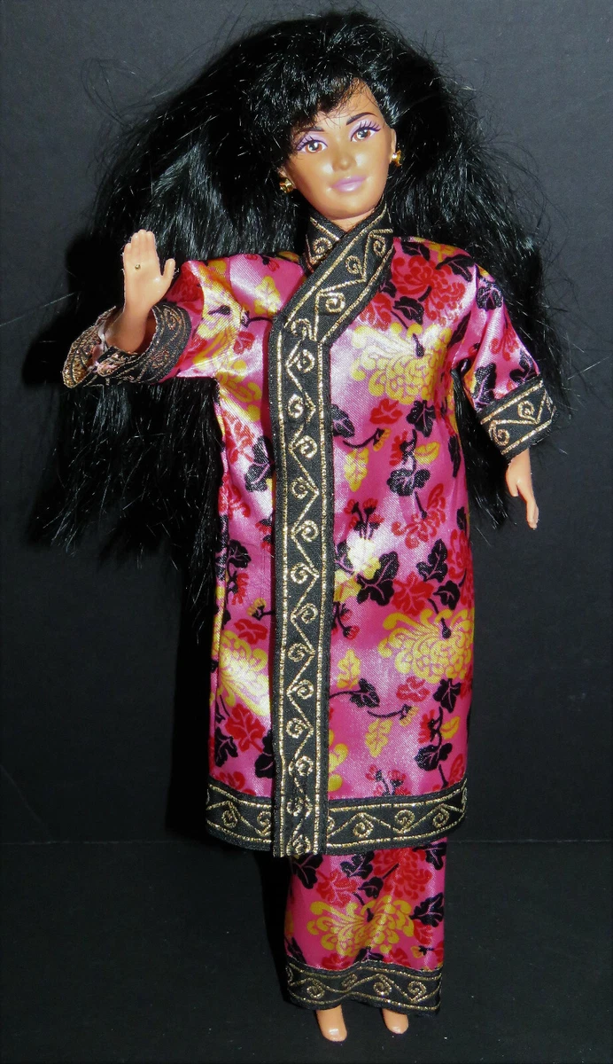 Chinese Barbie Doll Mattel Dolls Of The World Special Edition No Shoes