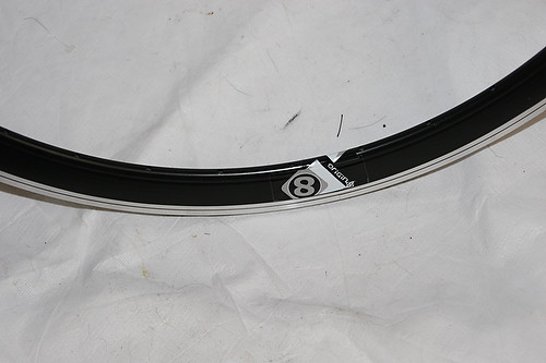 Origin8 Trak Attak DEEP-V Matte Black 32 Hole 700C rim w/MSW Fixie O8 2 - Picture 1 of 1