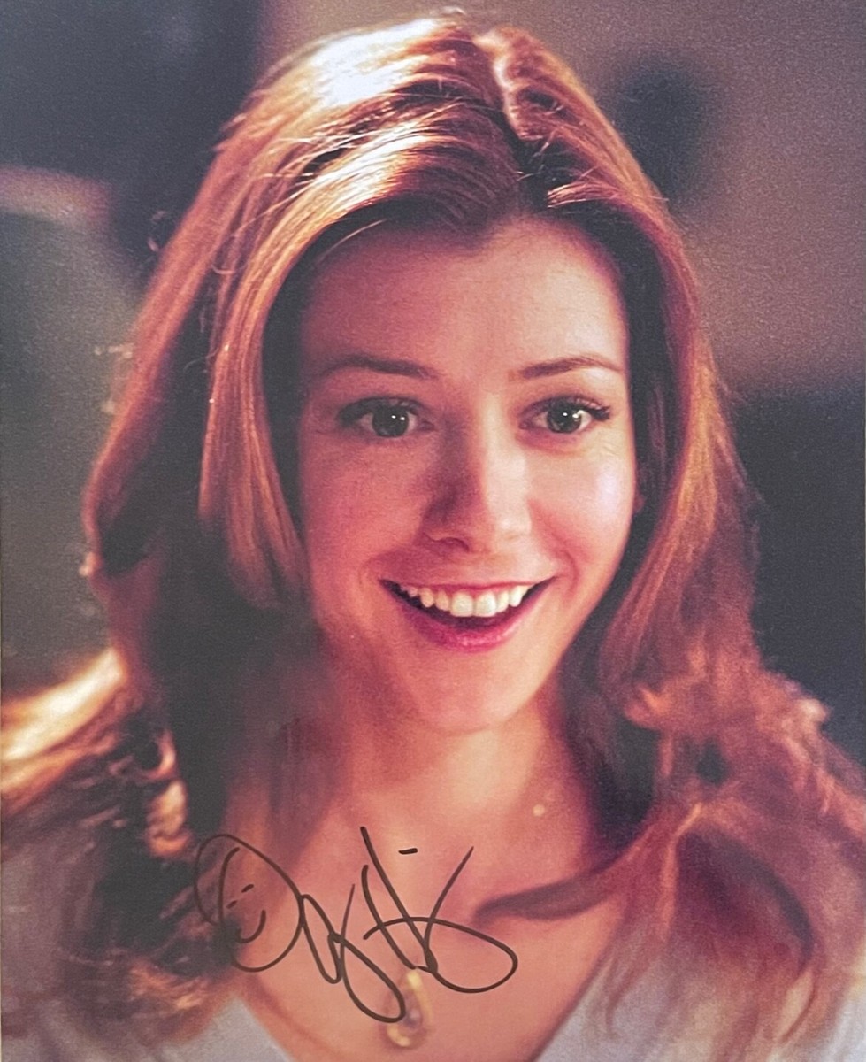 Alyson Hannigan American Pie 1999 Original 8X10 Autographed