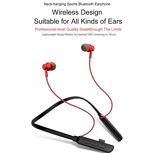 Wireless Bluetooth Headphone Sports Earphone Neckband Headset for Mobile Phones - Picture 3 of 14