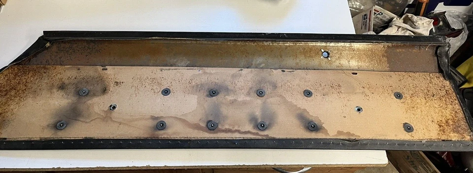 Oldsmobile 98 Buick Electra 1974 1975 1976 panel de 2 puertas derecha izquierda negro par OEM Foto 4 de 4