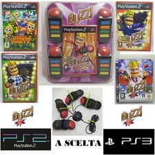 BUZZ PLAYSTATION 3 PLAYSTATION 2 GIOCHI QUIZ E BUZZER NUOVI E USATI A SCELTA 